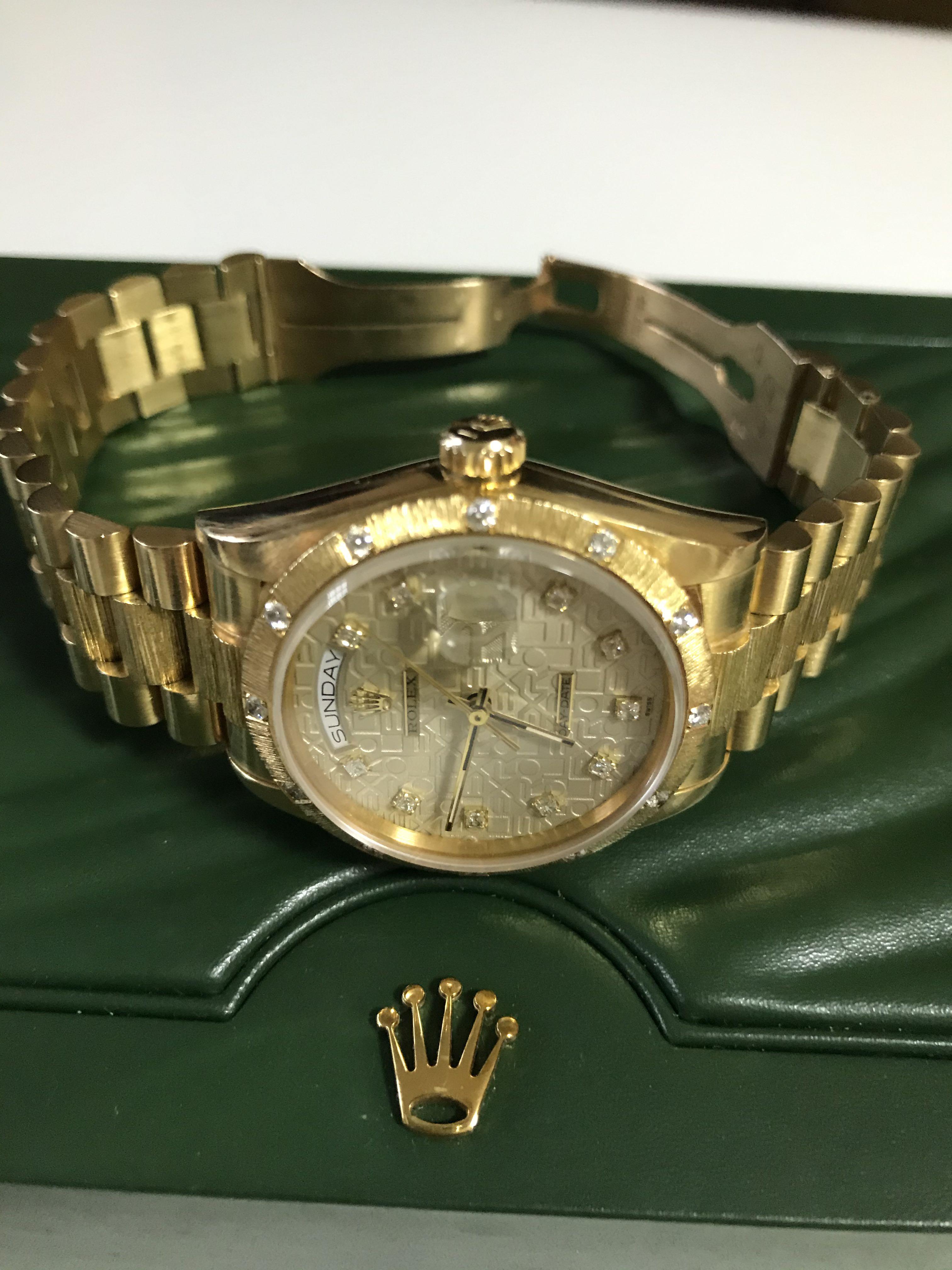 Rolex 18108 on sale