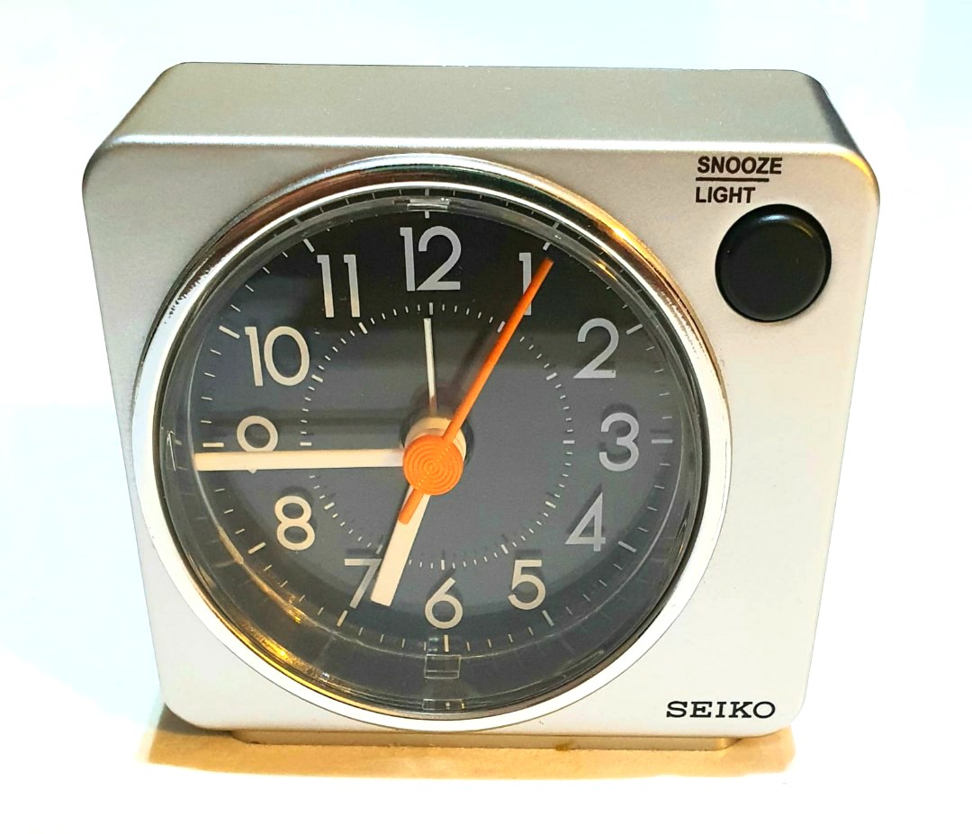 SEIKO Table Alarm Clock, Everything Else on Carousell