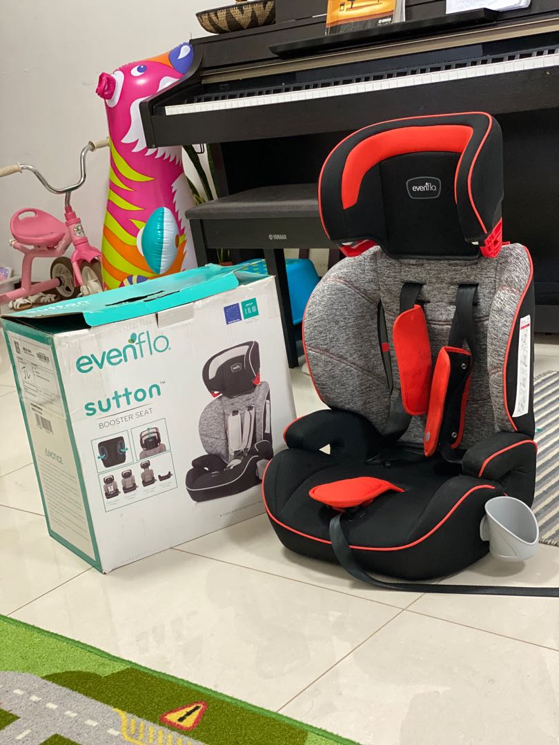 Seldom Used Evenflo Sutton 3 in 1 Car Seat