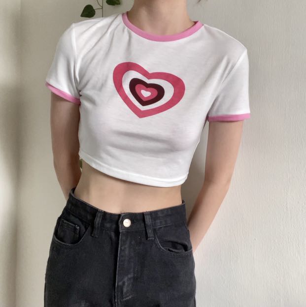 Powerpuff store heart shirt