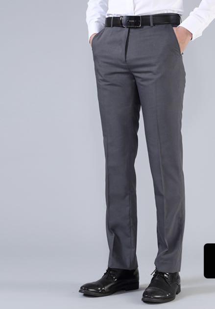 Buy KRYPTIC Mens Cotton Dark Grey Colour Formal Trouser (32 ; Dark Grey) at  Amazon.in