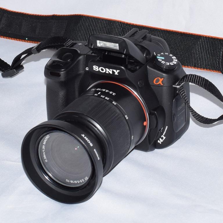 Sony Alpha A350 SLR Digital Camera Limited Edition DSLRA350BDL