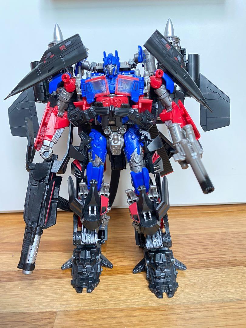 Transformers jet deals power optimus prime