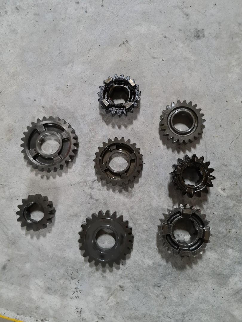 Drz400e shop stock gearing