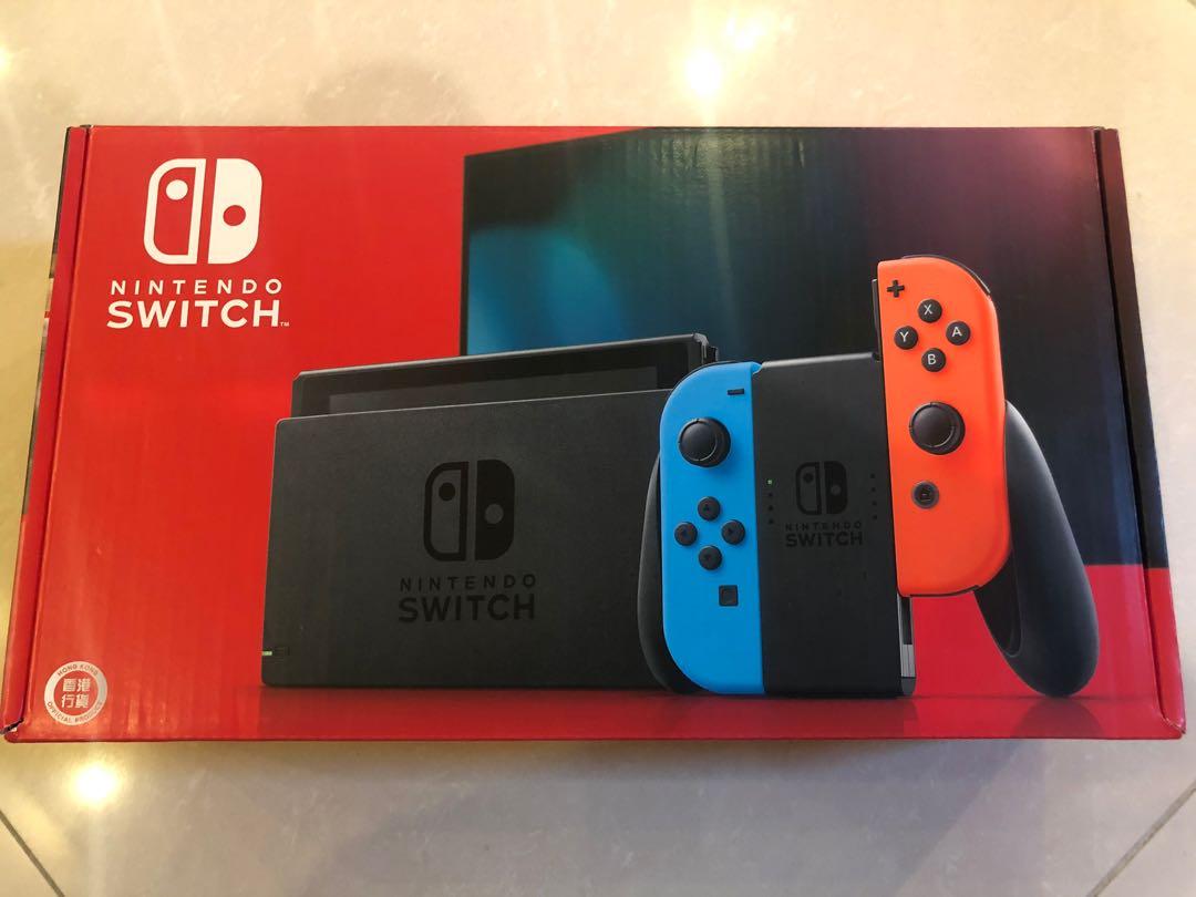 全新行貨未開封Switch 主機, 電子遊戲, 電子遊戲機, Nintendo 任天堂