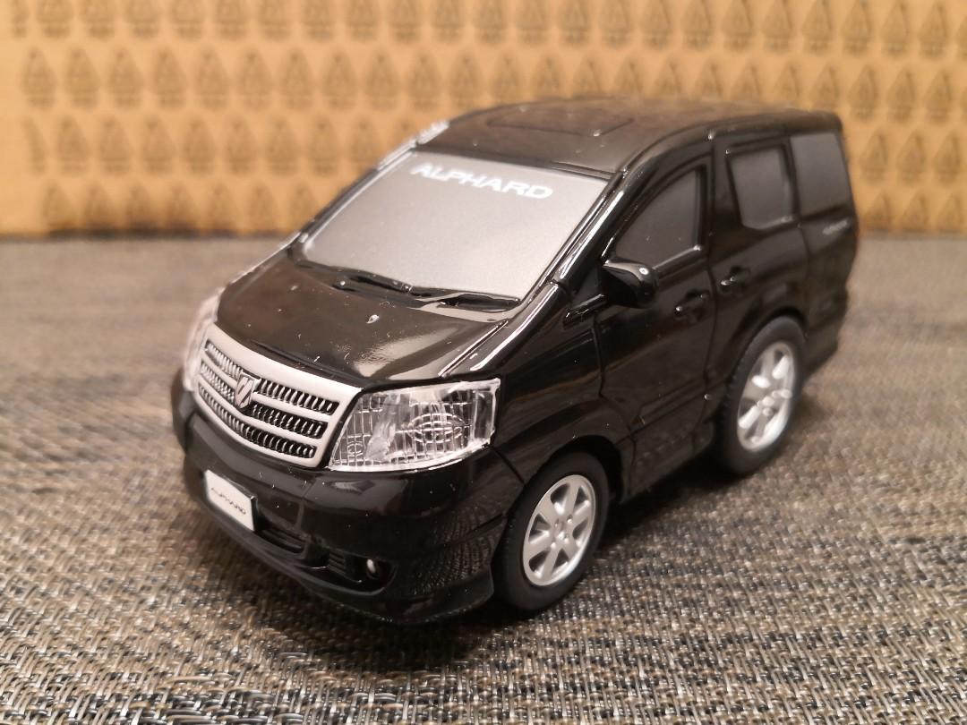 全新toyota Alphard 豐田七人車 黑色回力車 約四吋長 興趣及遊戲 玩具 遊戲類 Carousell