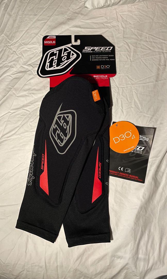 Knee Sleeves For Men Troy Lee Designs - Speed Knee Sleeve; Black