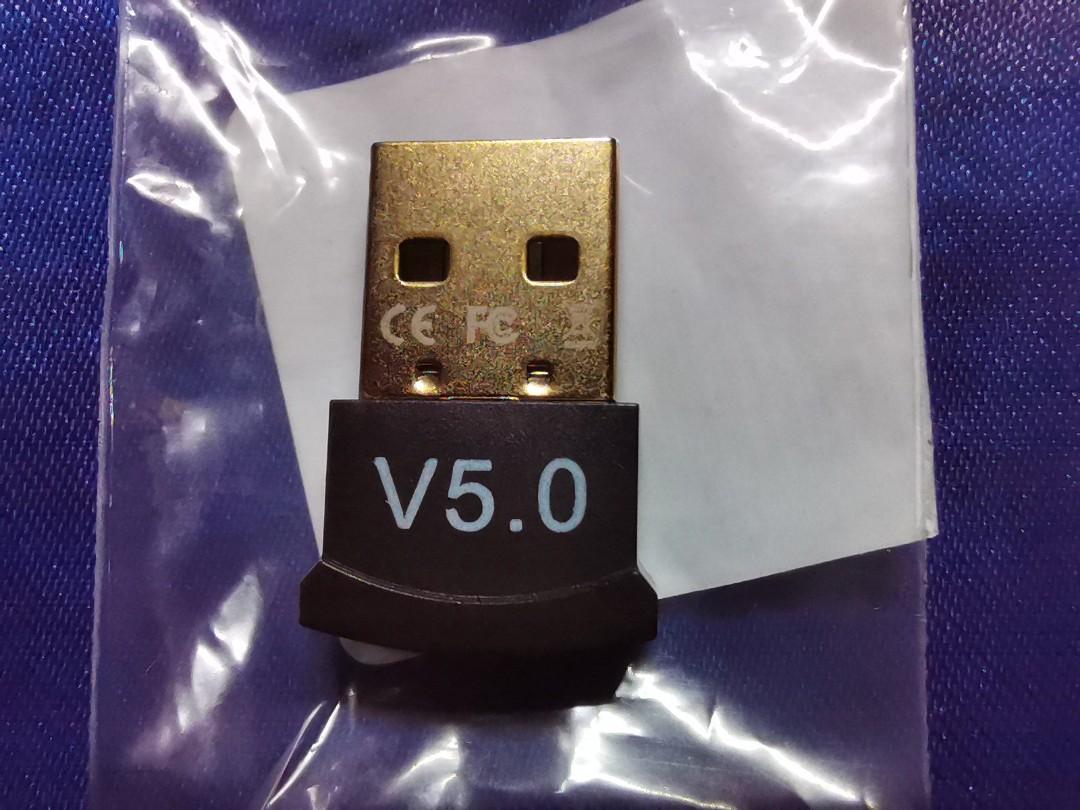 USB Bluetooth 5.0 Dongle for Laptop and Desktop (Category: Networking) located in San Jose del Monte. Submitted by neone.electronics (Listing ID 1082499516, Image 1). Description: Bluetooth v5.0 Convert non-bluetooth enabled PCs to bluetooth enabled within seconds. Compatibility: For Windows 7/8/10/Vista/XP/2000/98/Me. Working on Bluetooth headsets and speakers 250pesos each Meet up at San Jose del Monte, Bulacan.