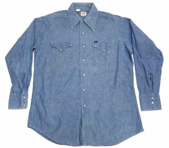 Lee chambray cheap shirt