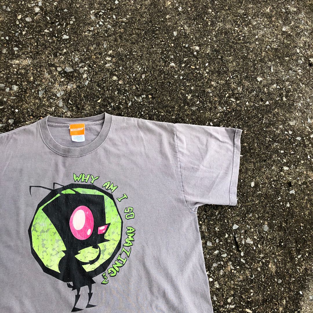 Vintage Y2K Invader Zim Tee, Men's 