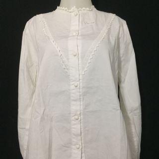 white blouse korean