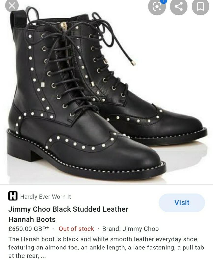Jimmy choo hannah boot best sale