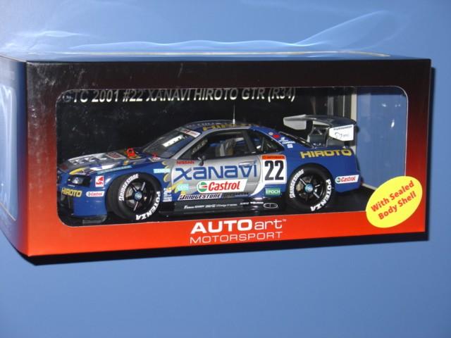 人気No.1/本体 1/18 Hiroto AUTOart Xanavi 未展示品 HIROTO GTR GT-R ...