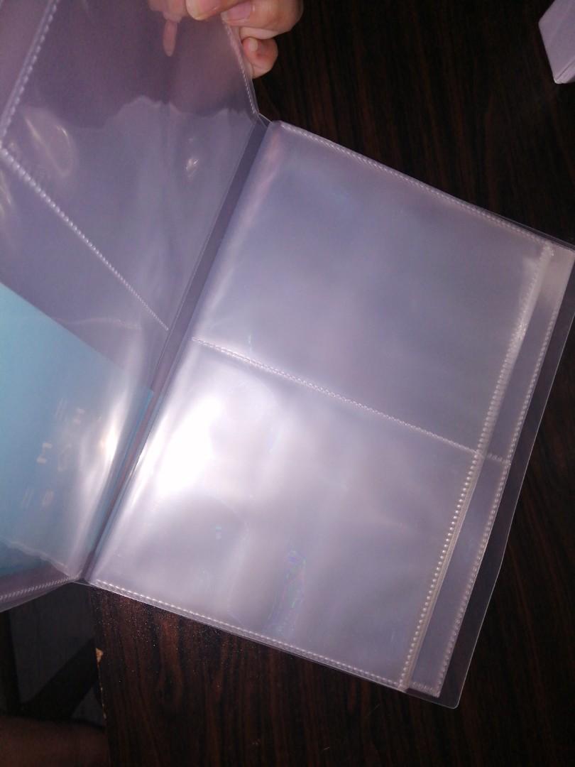 2 pocket binder (Category: Everything Else Others) located in Marikina City. Submitted by httpjihooon (Listing ID 1079128639, Image 2). Description: WTS / LFB - Used but not abused - Perfect for postcards - 20 pages back to back, 80 pockets MOP: Gcash MOD: Sh*pee Checkout.