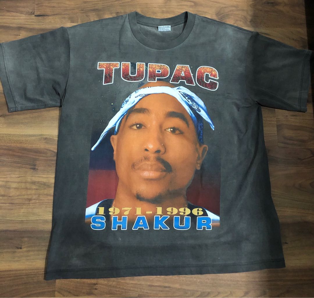 2PAC RAP TEE  Rap Tee VINTAGE Tシャツ 90s
