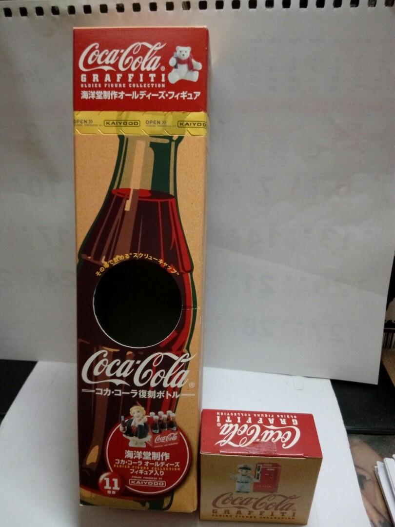 コカ・コーラ グラフィティ オールディーズ・フィギュ４個セットア