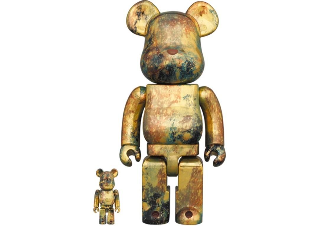 割引制度 BE@RBRICK PUSHEAD＃5 GOLD 100％ u0026 400％ エンタメ