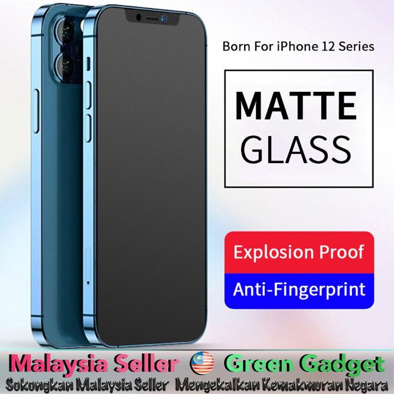 Gg Iphone Iphone 12 12 Mini 12 Pro 12 Pro Max Matte Tempered Glass Screen Protector Skrin Protector Anti Reflection Mobile Phones Gadgets Mobile Gadget Accessories Cases Covers On Carousell