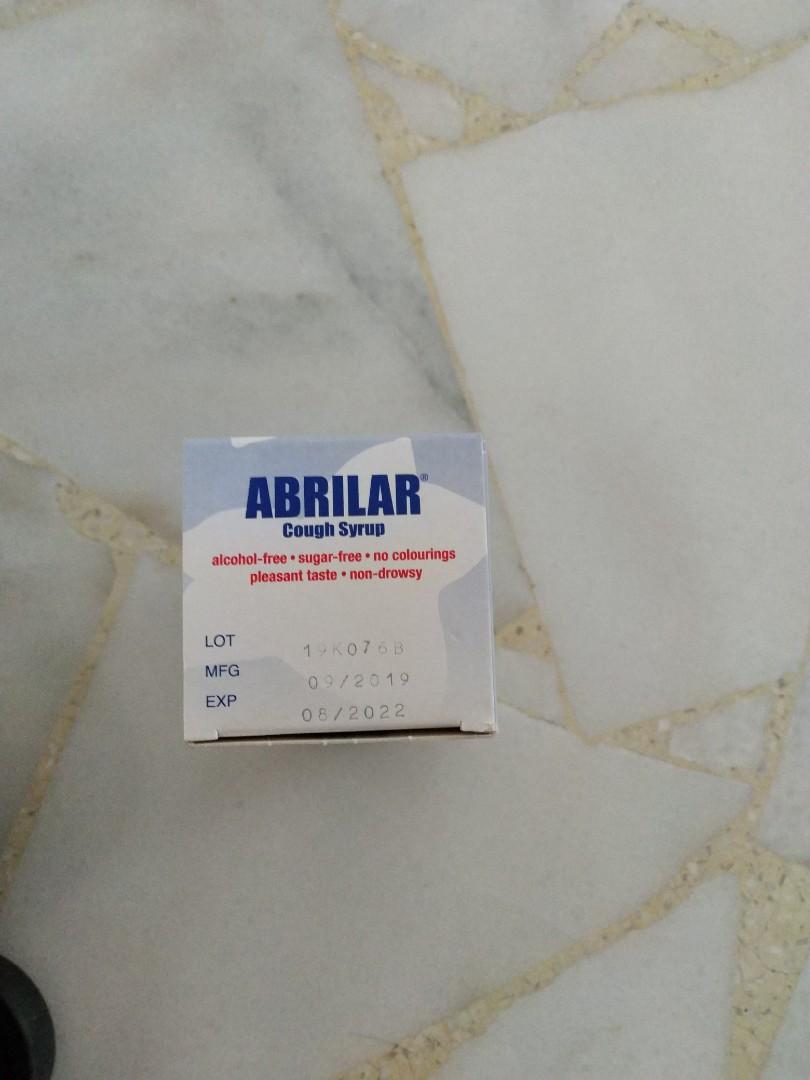 Abrilar cough syrup, Everything Else on Carousell