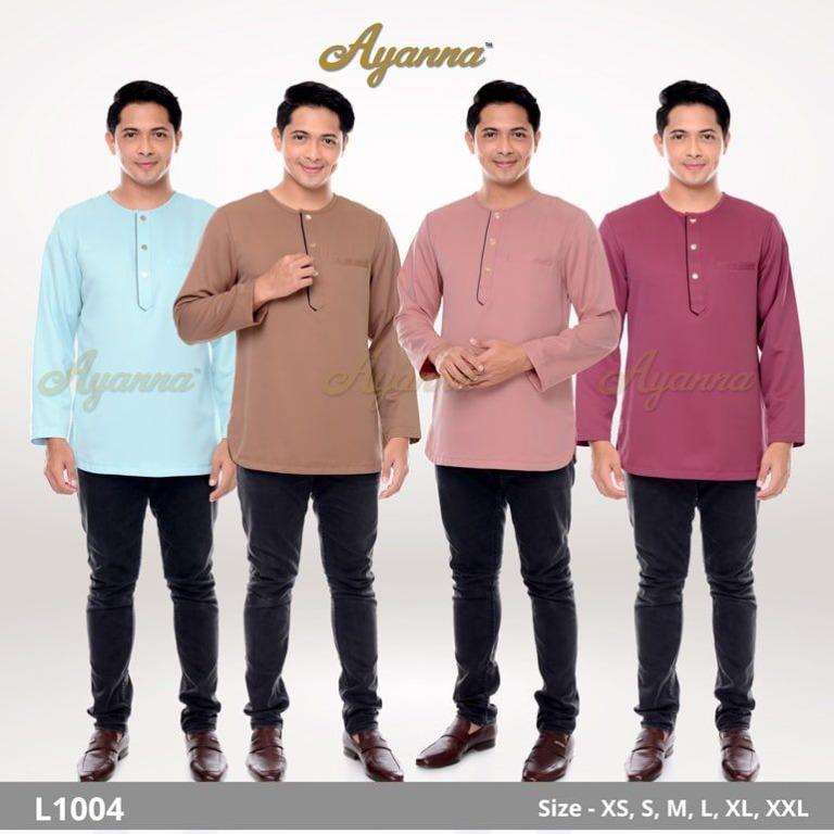 Adha Kurta Adult L1004 Baju Kurung Raya Men 2022 Men s Fashion