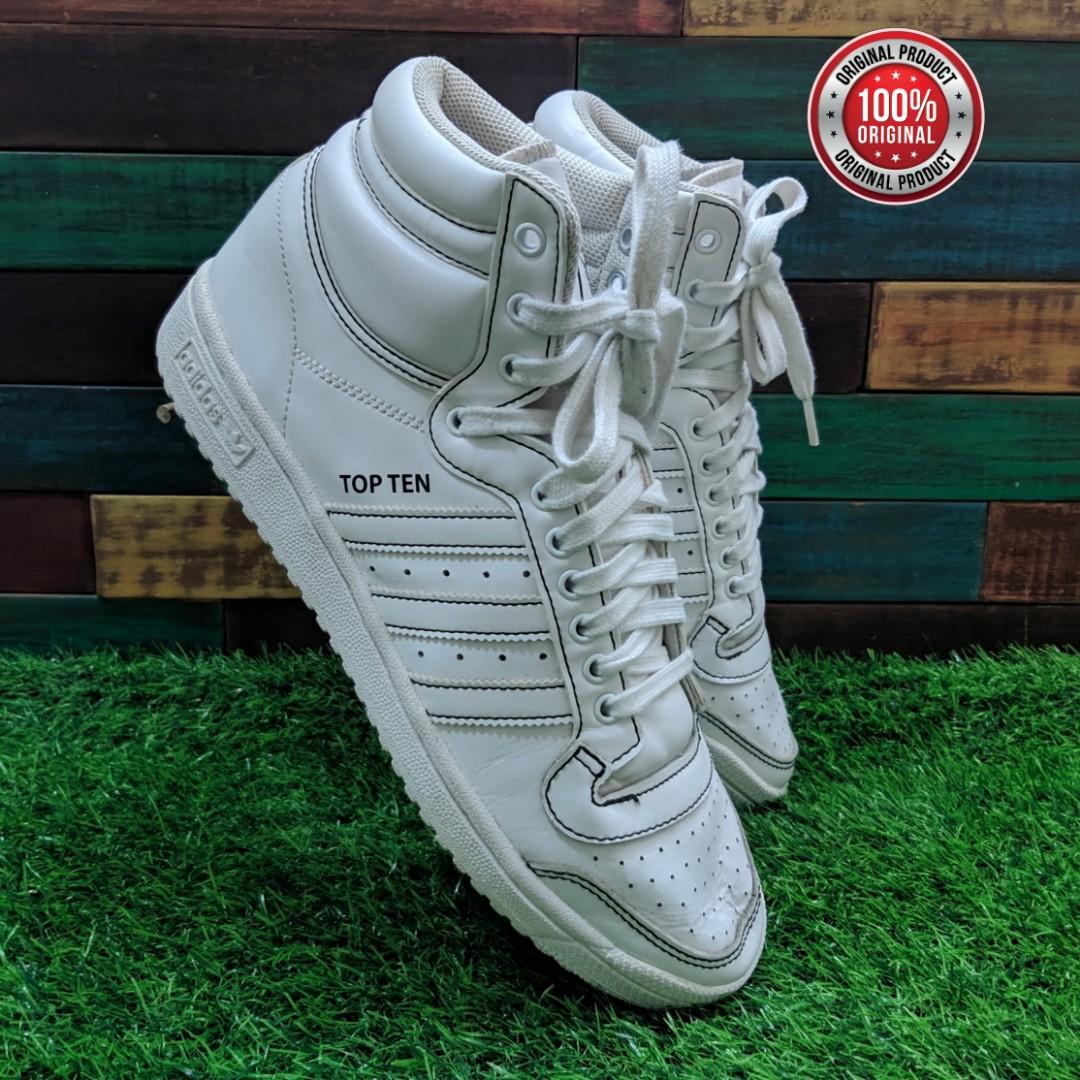 adidas Top Ten Hi 'Triple White' - F37588