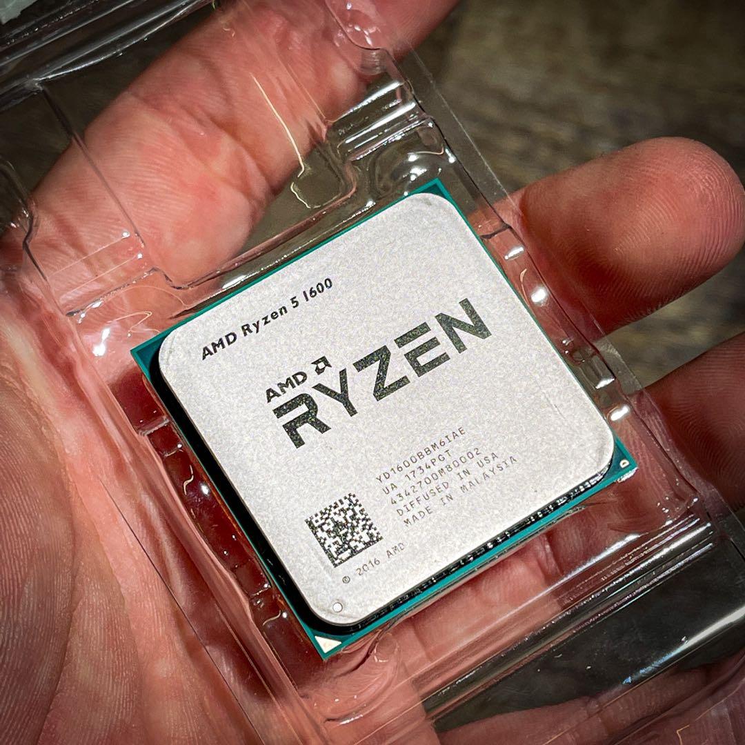 AMD Ryzen™ 5 1600, Computers & Tech, Parts & Accessories, Computer ...