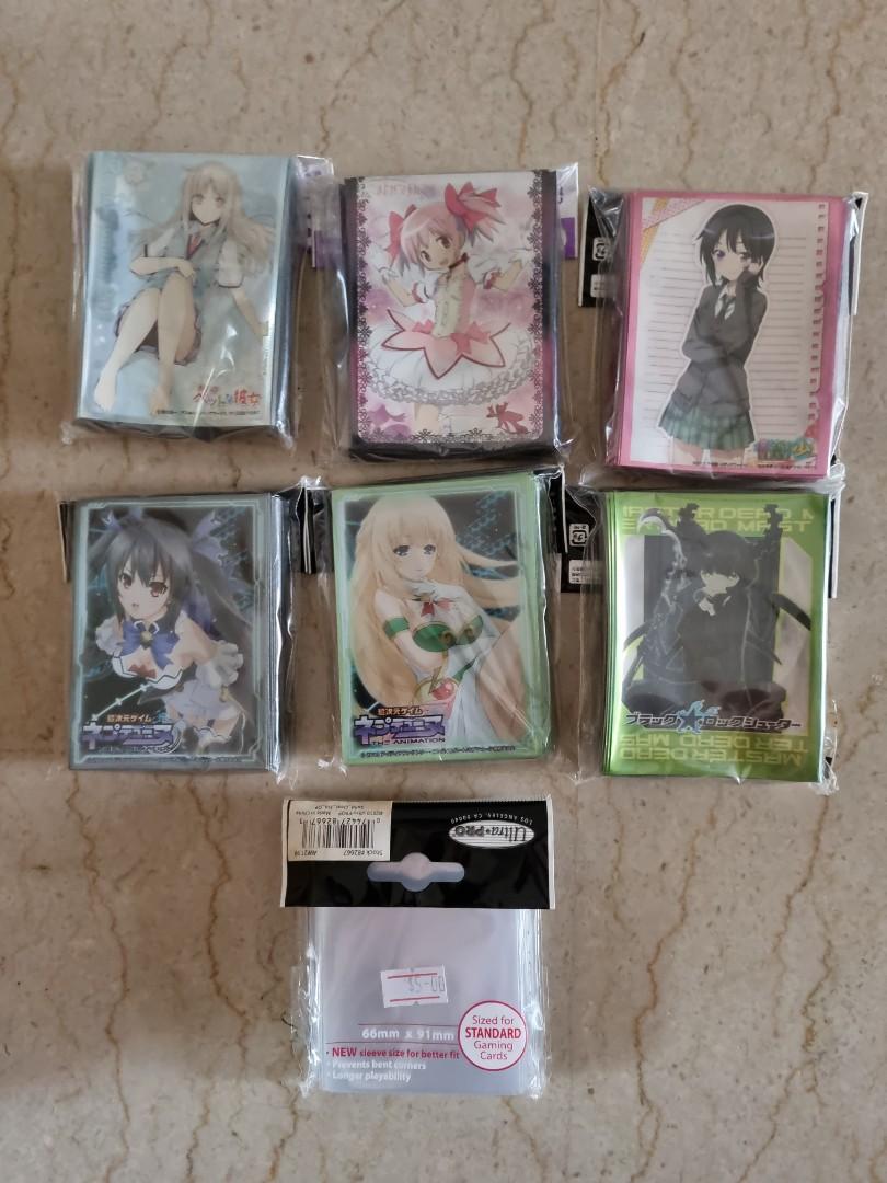 Anime Card Sleeves Protector, Hobbies & Toys, Toys & Games on Carousell