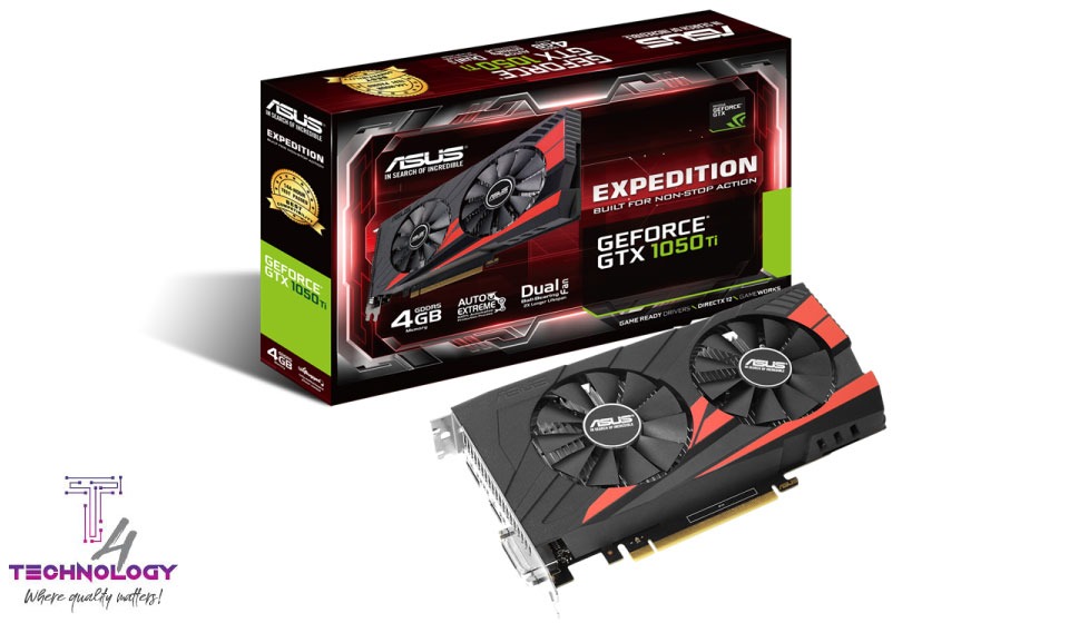 ASUS Expedition GeForce GTX 1050 Ti GTX 1050TI eSports