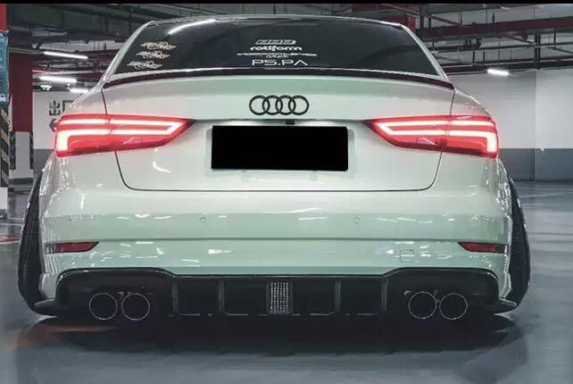 Audi S5 A3 Rs3 後燈尾擾流 汽車配件 改裝 內外零件on Carousell