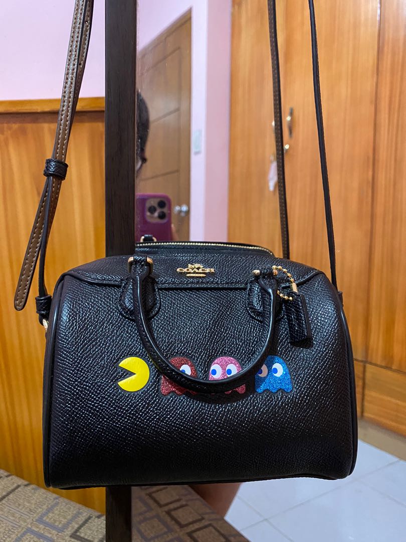 Authentic Micro Mini Coach Bennett PacMan Crossbody bag, Women's Fashion,  Bags & Wallets, Cross-body Bags on Carousell