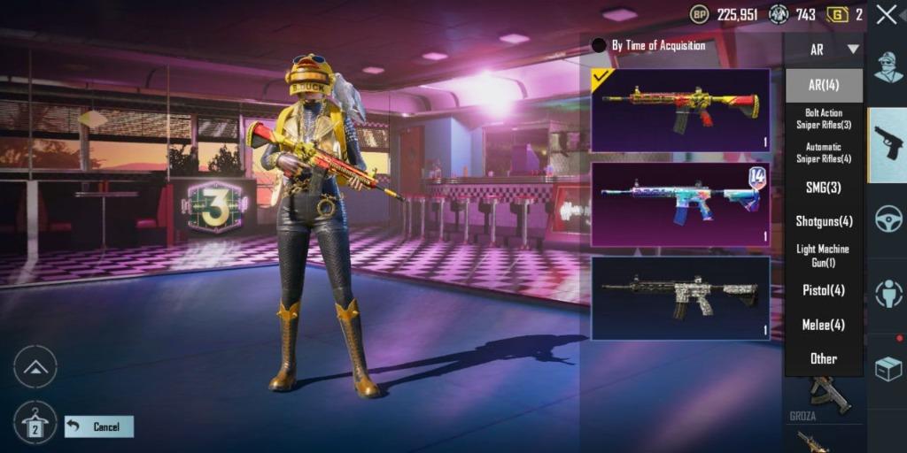 BAG HELMET BANYAK FALCON MAX MATERIAL 1 PUBG MOBILE ACC