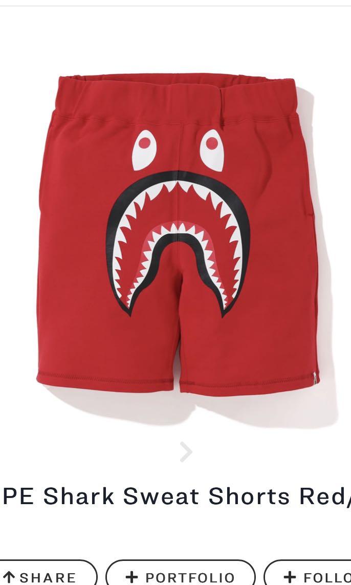 bape shark shorts retail price