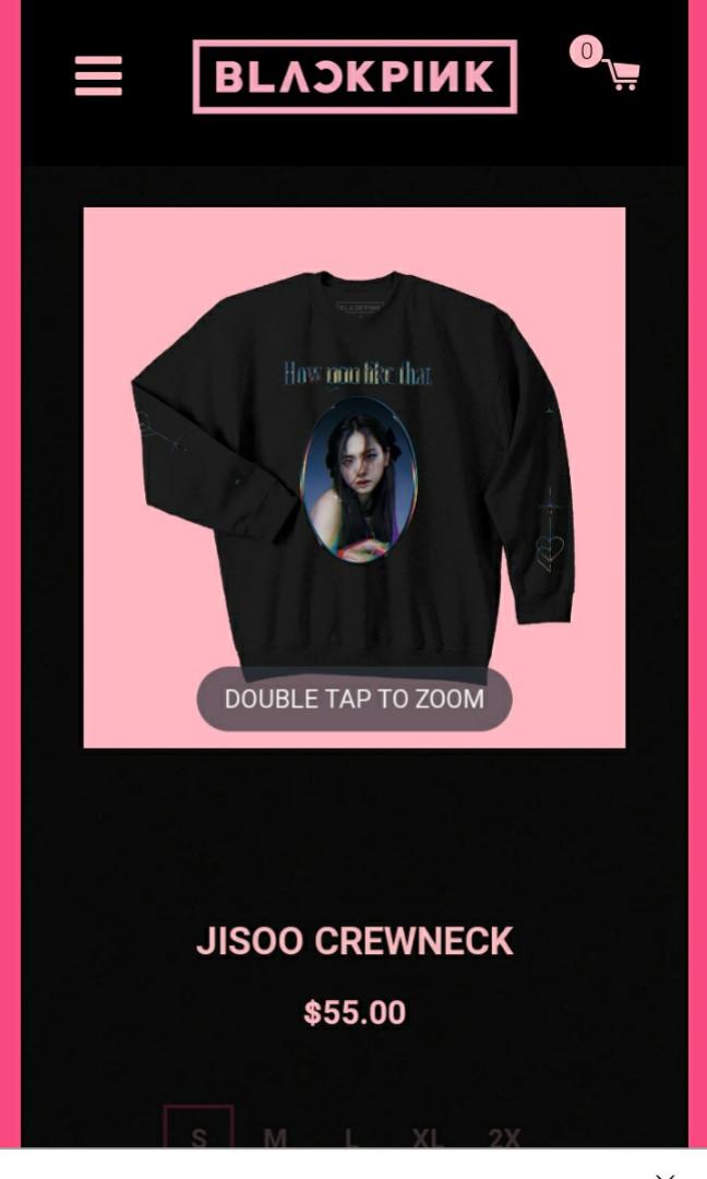 Blackpink hot sale sweatshirt official