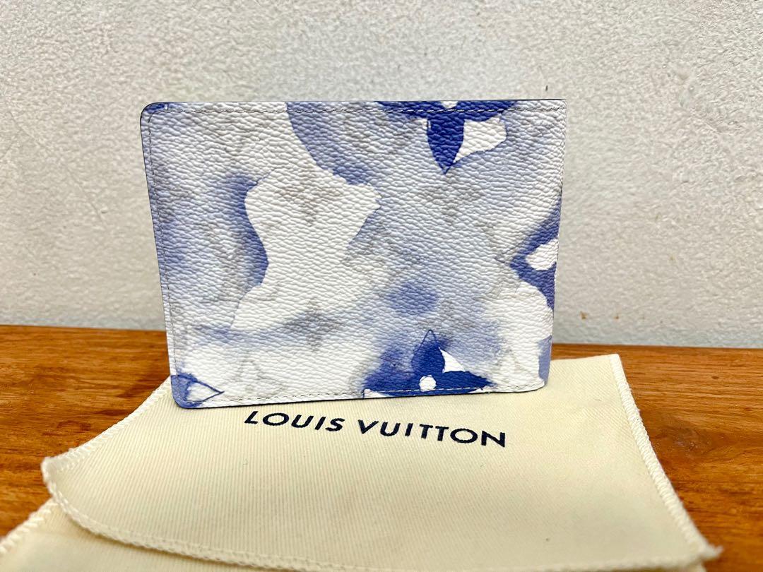 Louis Vuitton Multiple Wallet Limited Edition Monogram Watercolor