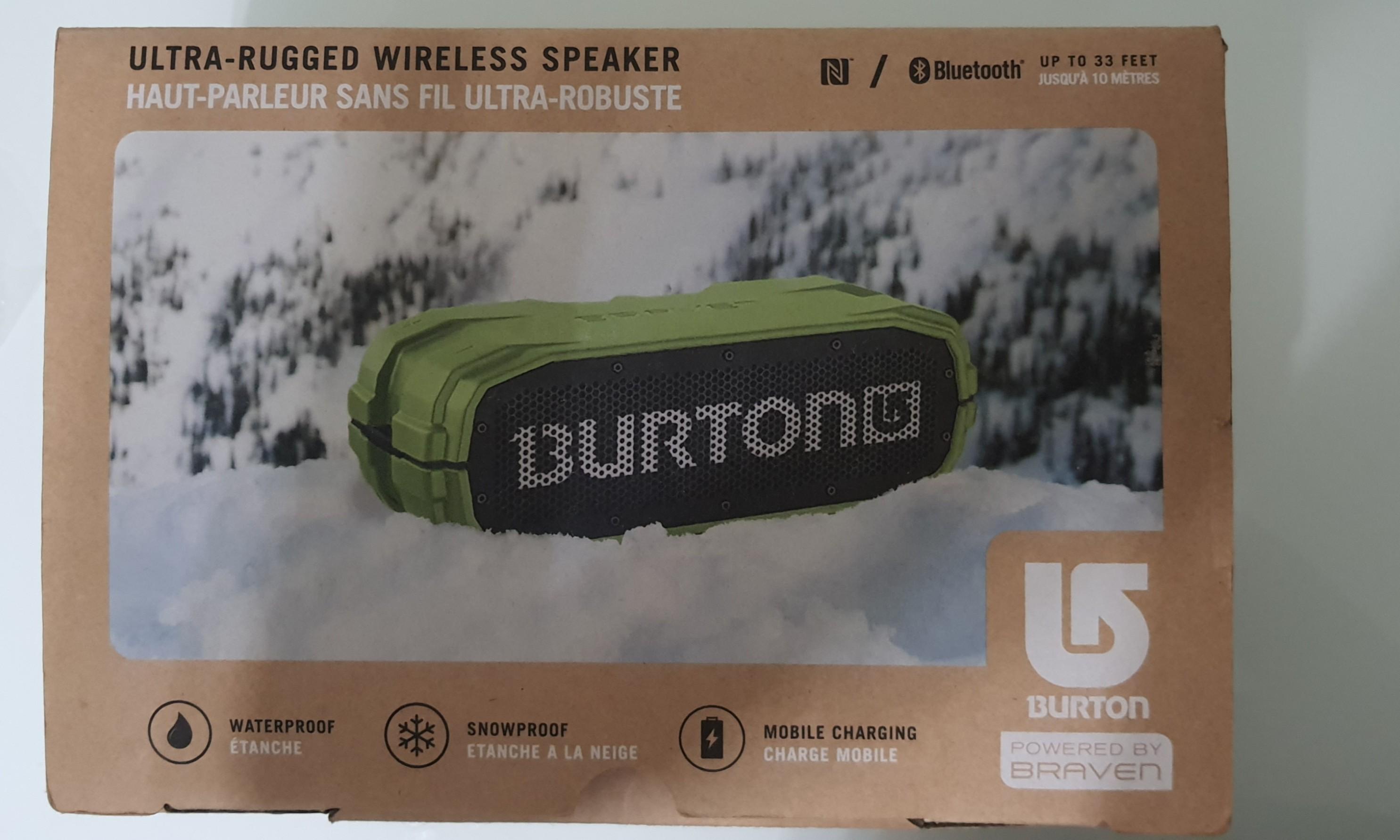 Burton ultra sale rugged wireless speaker
