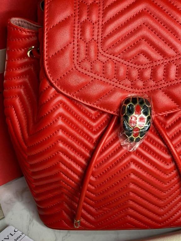 Bvlgari Serpenti Forever Backpack (Category: Luxury Bags & Wallets) located in Makati City. Submitted by luxurbagonlineshop (Listing ID 1078987771, Image 3). Description: Inclusion: Dustbag Carecard Box ✅ Ready Stock! ✅ Reseller/Wholesale are welcome! ✅ No, cancel if the items already ship out. ✅ Follow us for more happening deals! "If you have any questions please feel free to contact us.