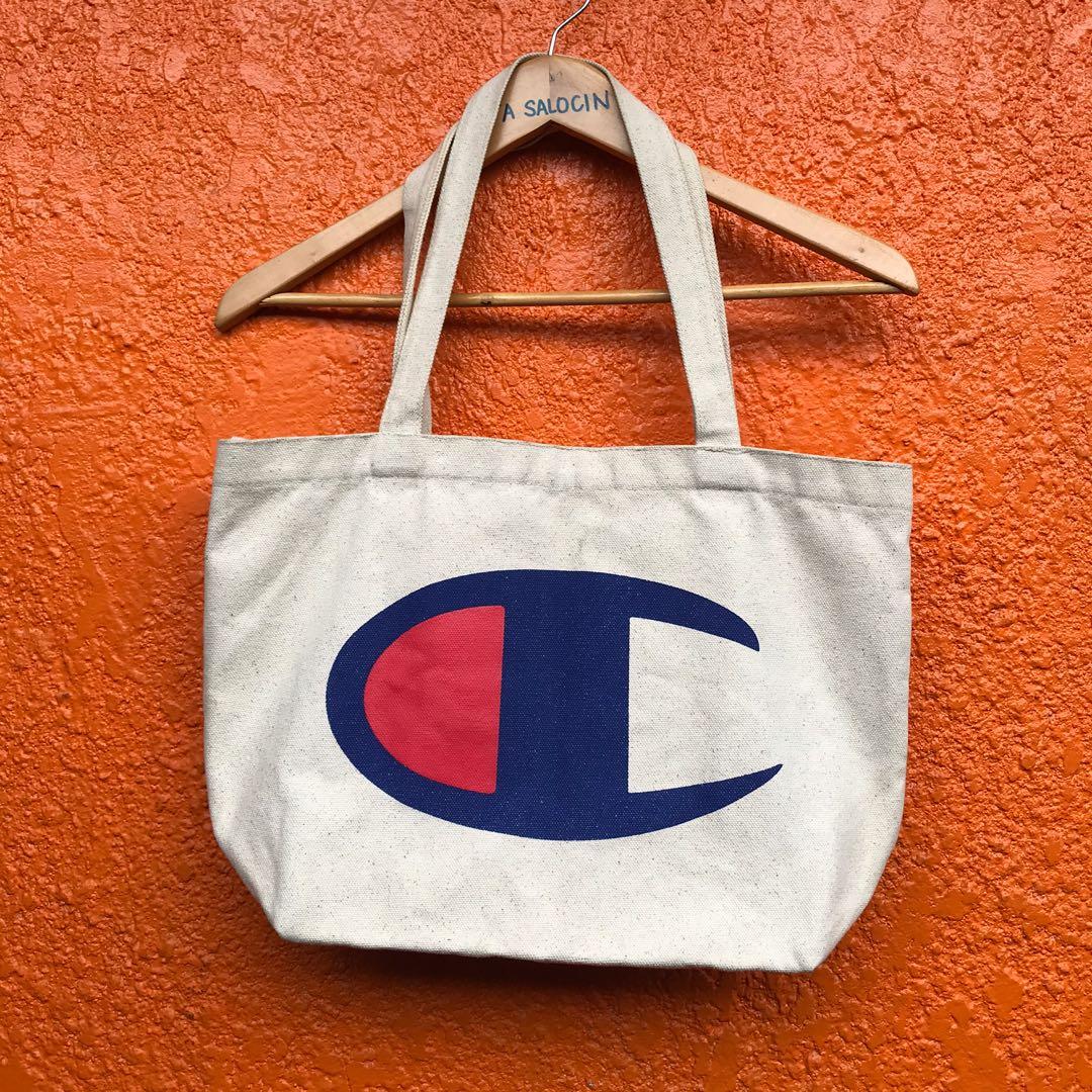 Champion tote bag orange new arrivals