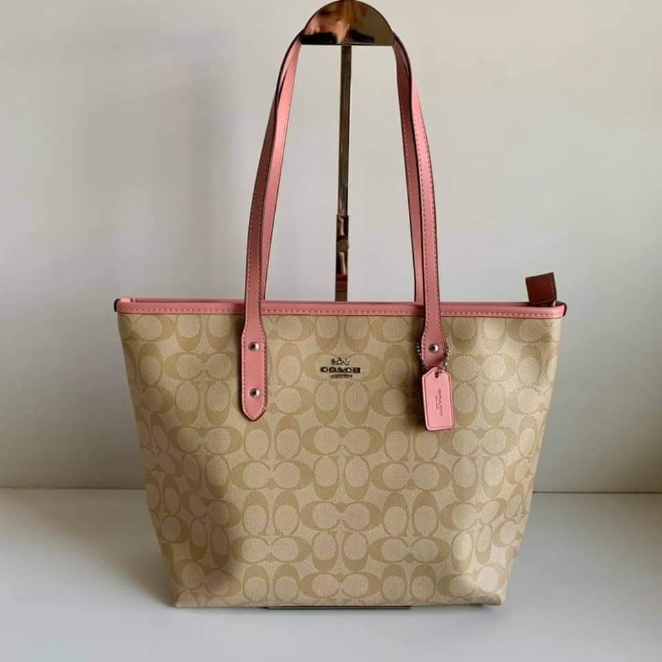 Coach city zip tote price store