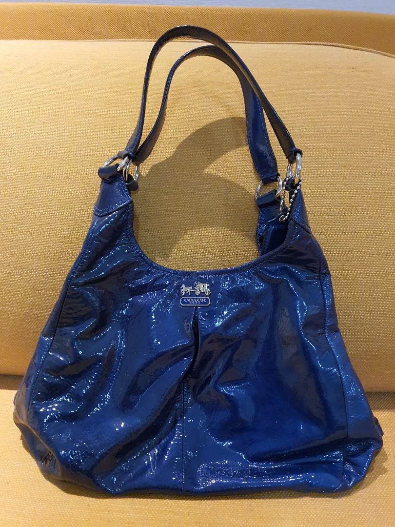 Royal blue coach bag new arrivals