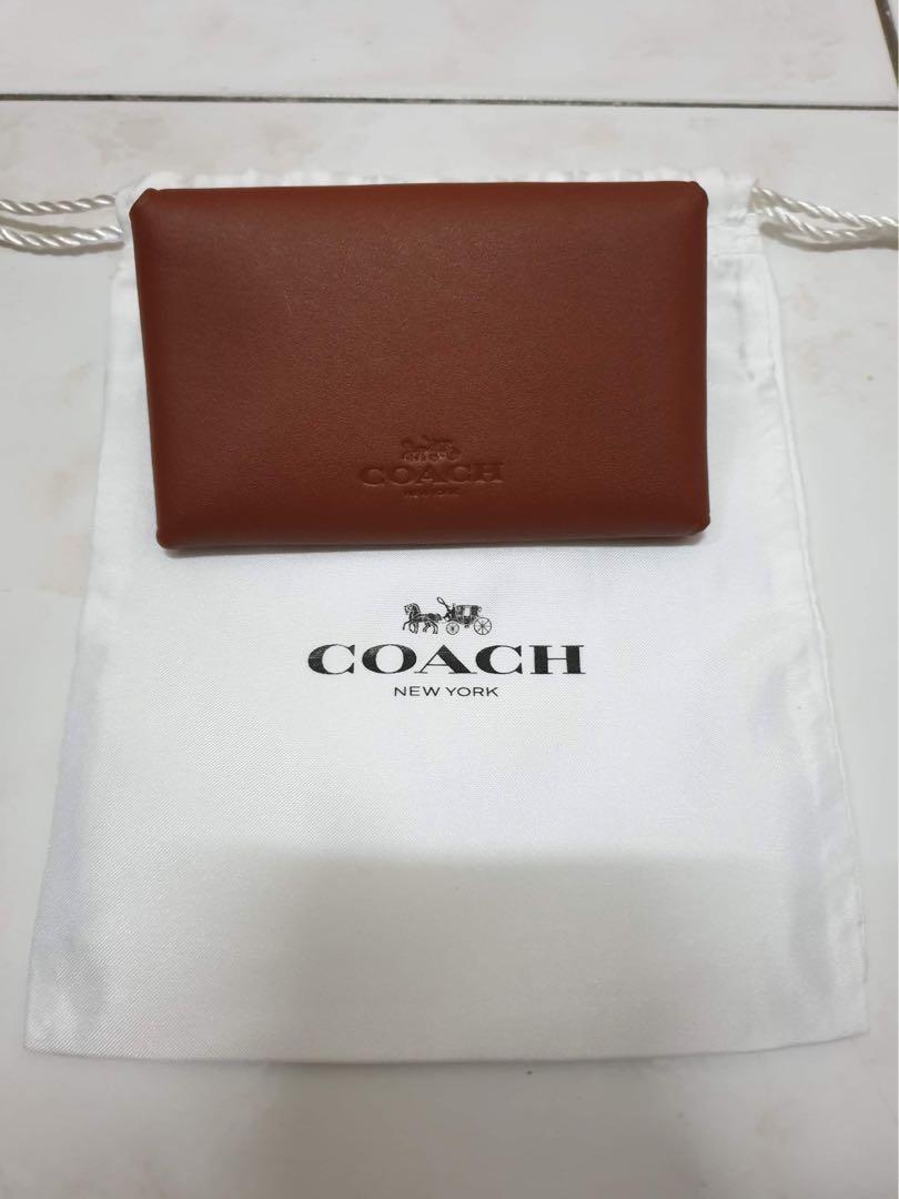 Coach business card holder for women online