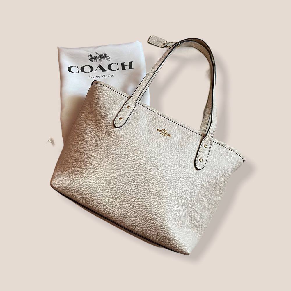 Coach Mini City Tote, Luxury, Bags & Wallets on Carousell