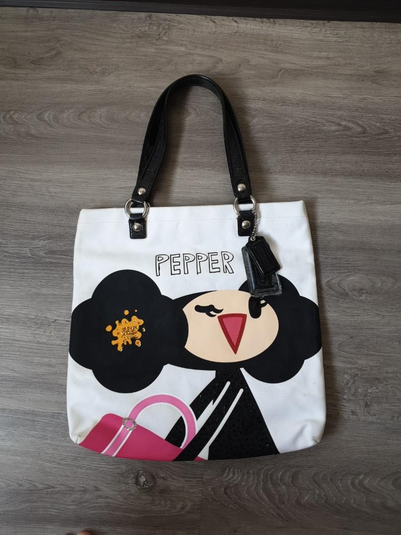 Coach poppy tote bag new arrivals