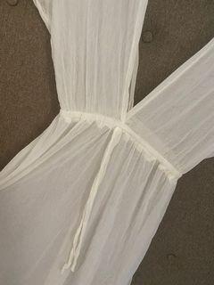 Cover up see through beach wear