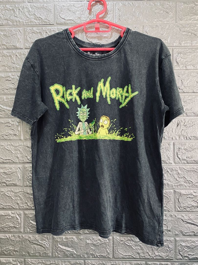 rick and morty t shirt cropp