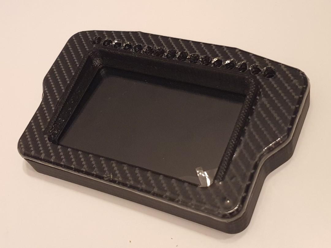 Custom Sim Racing Dash Display with RGB LED tach **READ DESCRIPTION ...