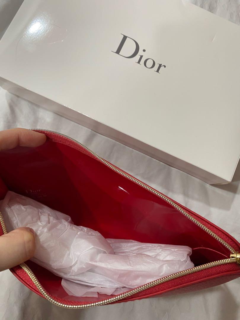 Dior Cosmetics Pouch / Clutch, Luxury, Bags & Wallets on Carousell