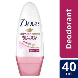 DOVE Ultimate Repair Dark Marks Corrector Fresh Lily Roll-on Antiperspirant Deodorant 40ml
