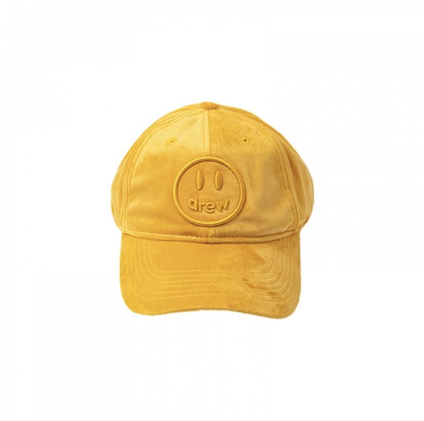 Drew House Yellow Cap Hat, Men's Fashion, Watches & Accessories, Caps