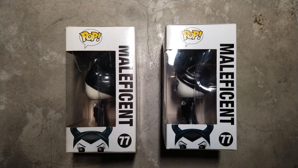 Funko Pop Maleficent Movie Set (Category: Designer & Blind Box Toys) located in Quezon City. Submitted by mjsee21 (Listing ID 1078957930, Image 2). Description: Funko Pop Maleficent Movie Set Maleficent (Movie) (Glow in the Dark) Box Condition: 9/10 or better Maleficent (Movie) Box Condition: 7/10 Price: PHP4,500.00 --- No breaking of set Mode of Payment: BPI or GCash Location: Banawe or Mo. Ignacia, Quezon City Shipping: Via Grab, Lalamove only 