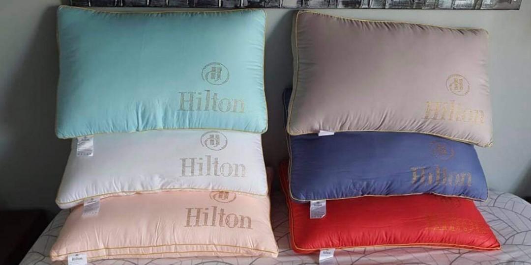 Hilton Pillows, Furniture & Home Living, Bedding & Towels on Carousell